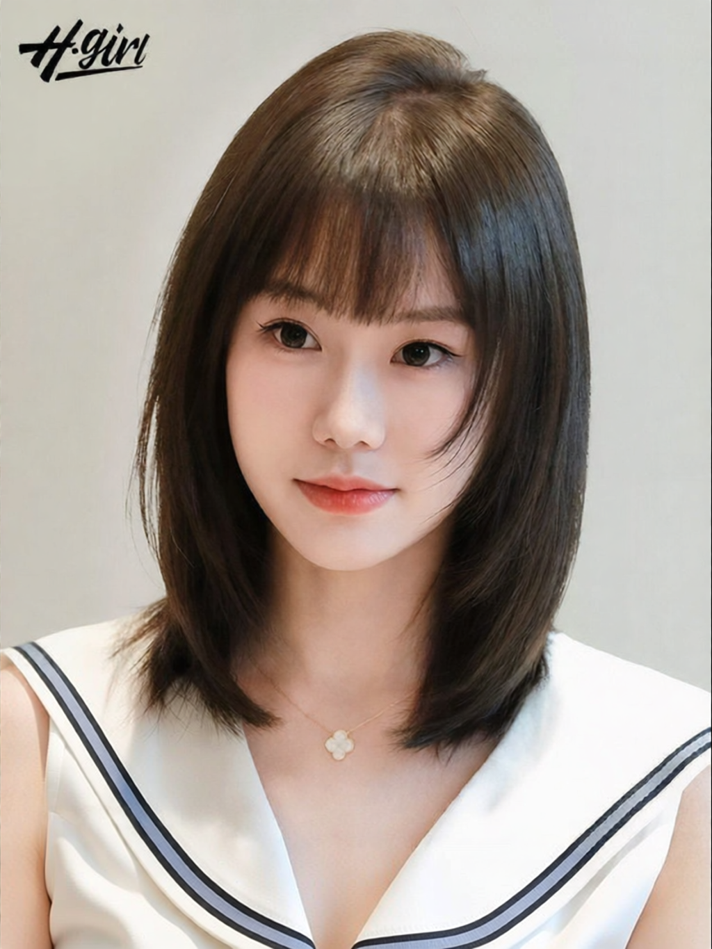 H.GIRL | Natural Invisible New Full Human Hair Wig