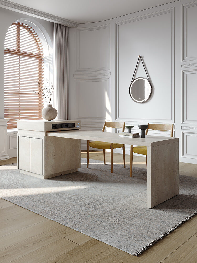 VANSO | Luxury Extensible Multifunction Kitchen Island Table