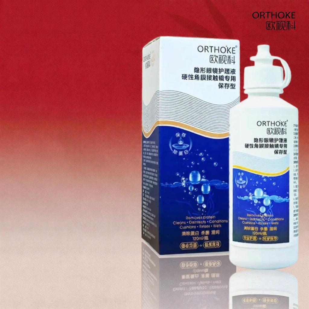 Protein Removing RGP Contact Lens Solution 120ml