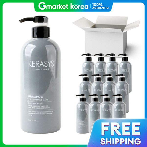 Aekyung | Kerasys Extra Damage Care Shampoo 750g Ã— 12