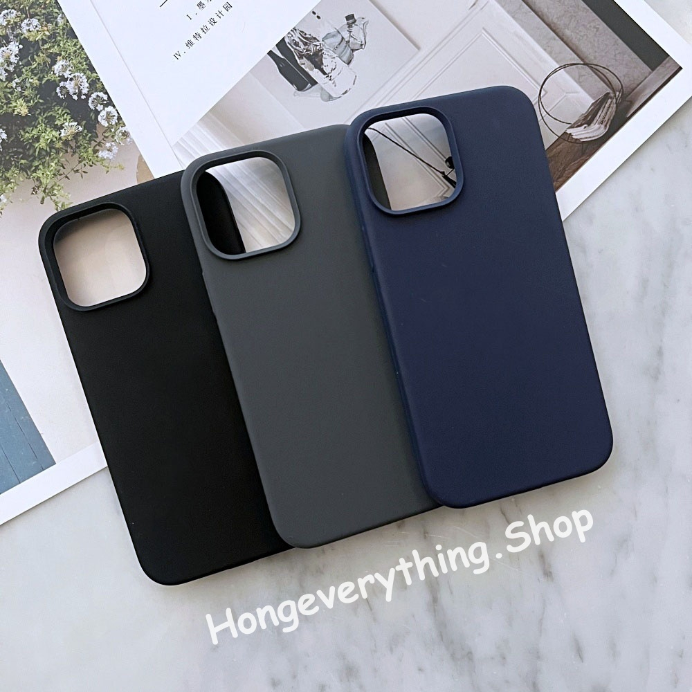 🔥เคสกำมะหยี่(ปิดหัว-ปิดท้าย) สำหรับรุ่น iPhone7-17Promax สีกรม สีดำ สีเทาเข้ม พร้อมส่ง