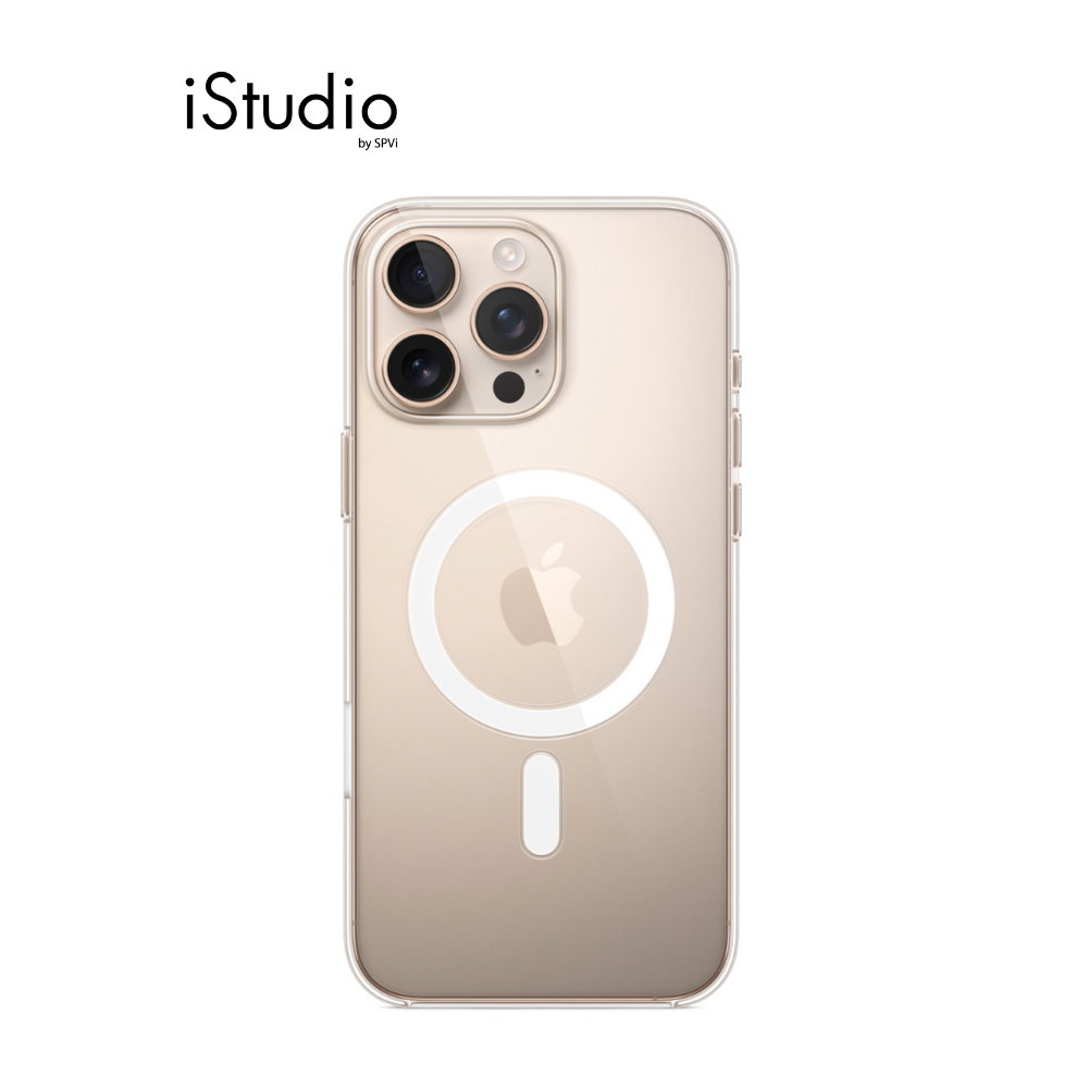 Apple iPhone 16 Series Clear Case with MagSafe I iStudio by SPVi