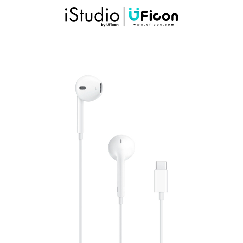 (ไม่ใช่ส่งด่วน) Apple EarPods with USB-C Connector ; iStudio by UFicon