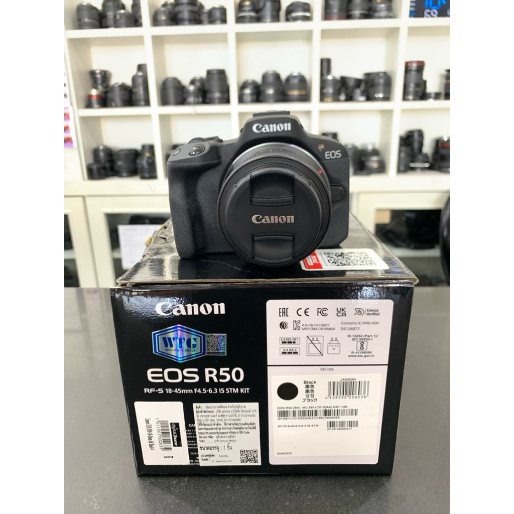 Canon R50+kit 15-45mm :ชต 13000
