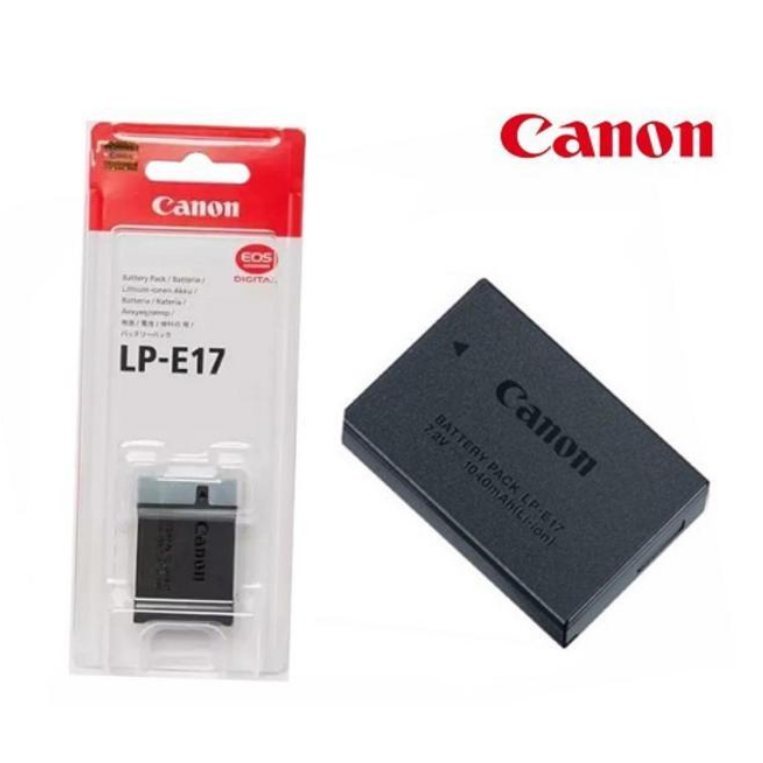 Canon LP-E17 Lithium-Ion Battery Pack for Canon EOS R50, R100, RP, R10, 200D, 200D II, 750D, 760D, 800D, 77D, M6 Mark II