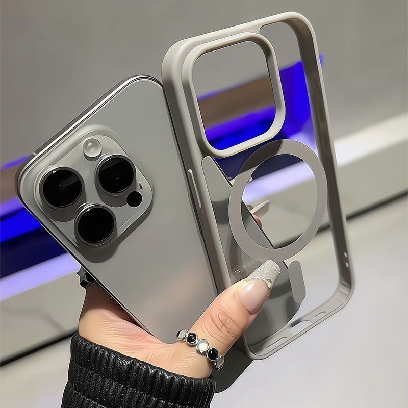 แม่เหล็ก เคสใสกันกระแทก For IPhone 17 Air 11 12 13 14 15 16 17 PRO MAX 17 16 15 Pro 16 15 14 PLUS 8 7 Plus XR X XS XSMAX