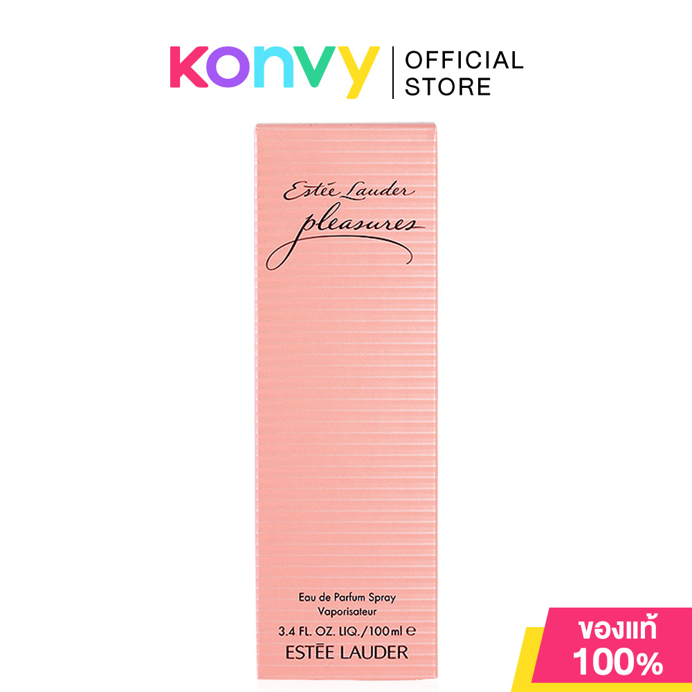 Estee Lauder Pleasures EDP 100ml à¸™à¹‰à¸³à¸«à¸­à¸¡à¸à¸¥à¸´à¹ˆà¸™à¸”à¸­à¸à¹„à¸¡à¹‰